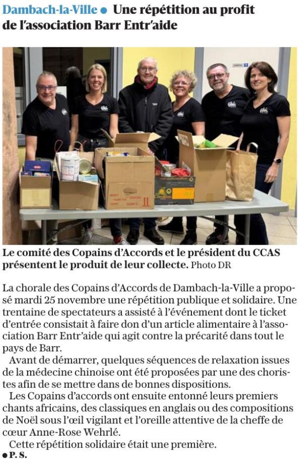 DNA du 3 décembre 2025